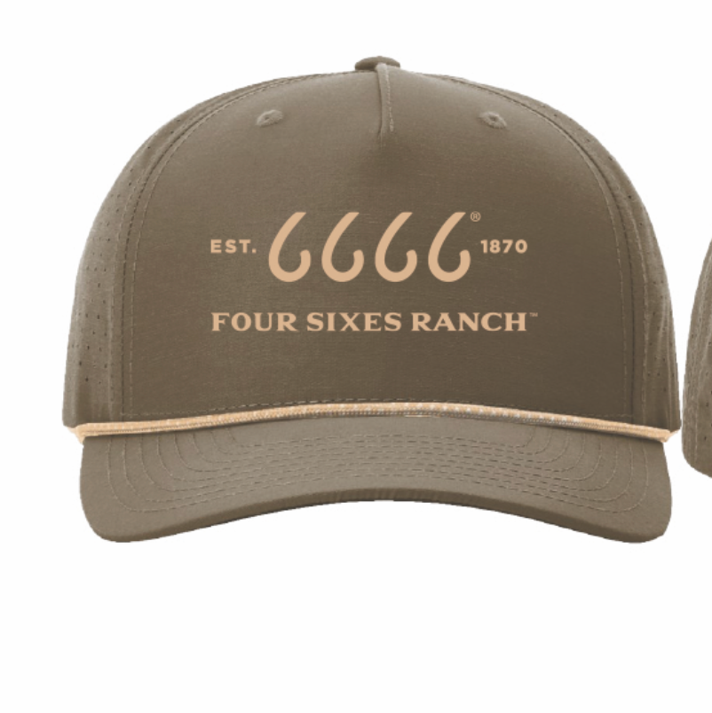 Four Sixes Ranch Performance Rope Cap