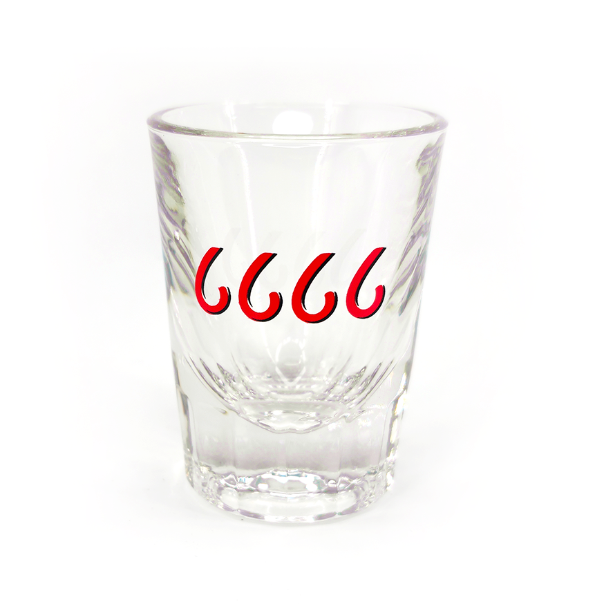 Shot Glass- Small Four Sixes