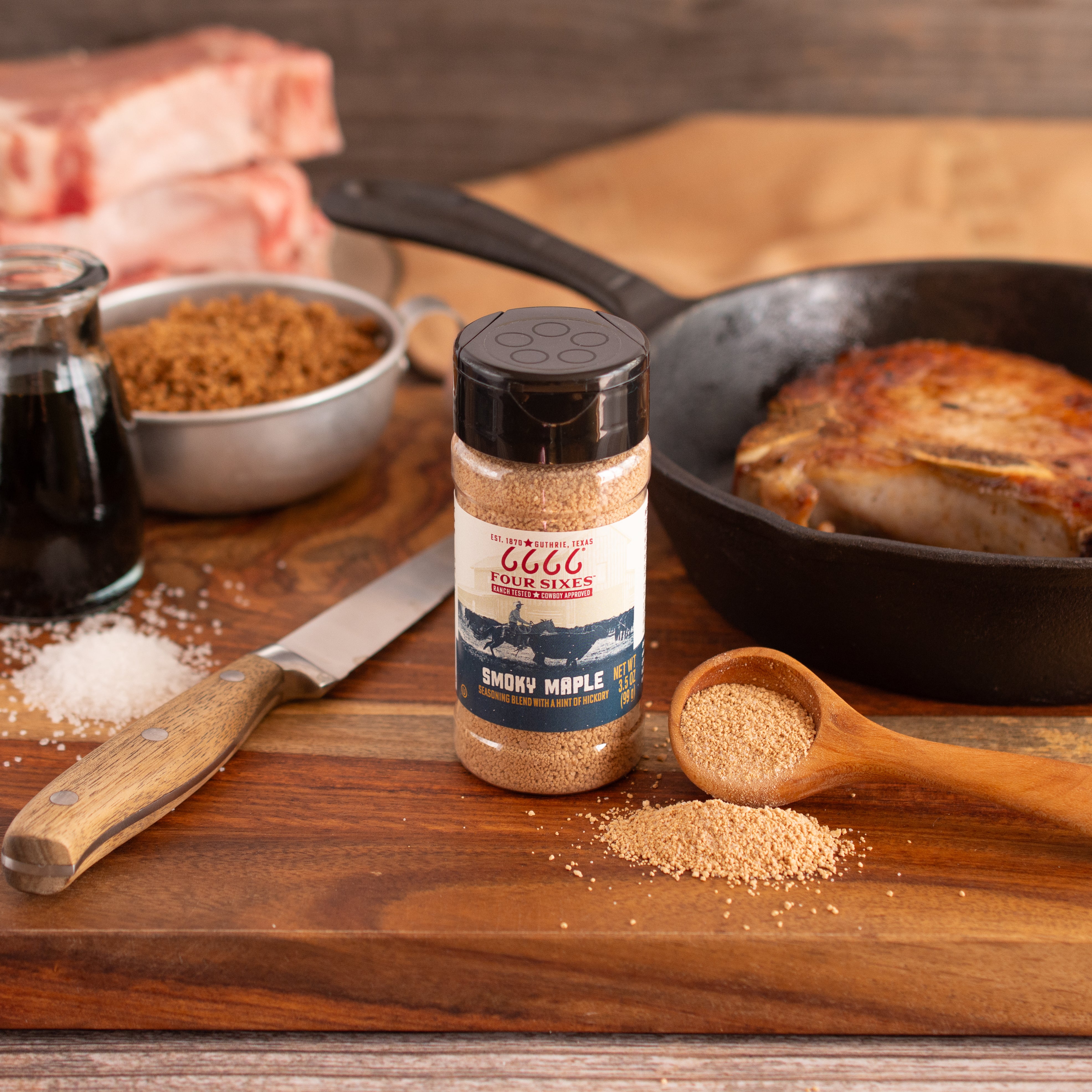 ザ・メープル Four Sixes Smoky Maple Seasoning – Shop 6666 Ranch