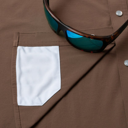 Poncho The Lewis Long-Sleeve Pearl Snap Shirt