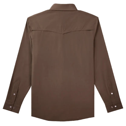 Poncho The Lewis Long-Sleeve Pearl Snap Shirt
