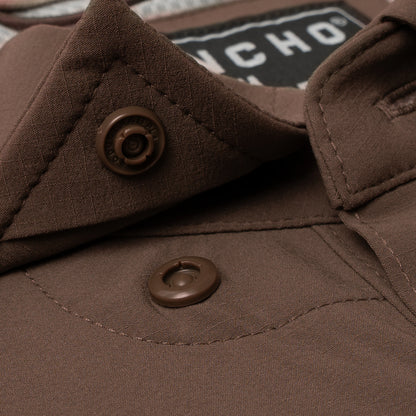 Poncho The Lewis Long-Sleeve Pearl Snap Shirt