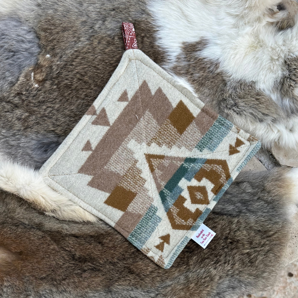 Tan & Cream #3 Hot Pad