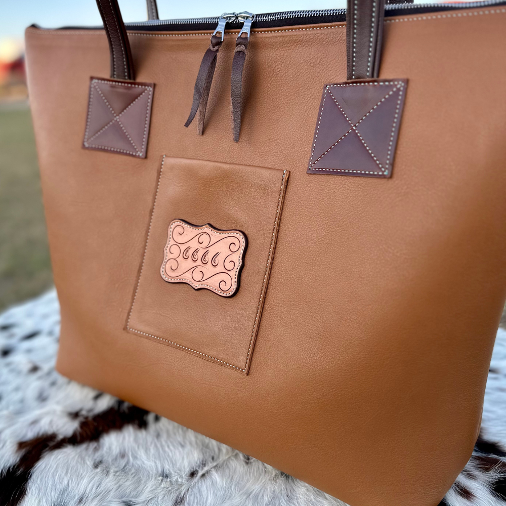 The Rancher's Wife Tote, Buckskin