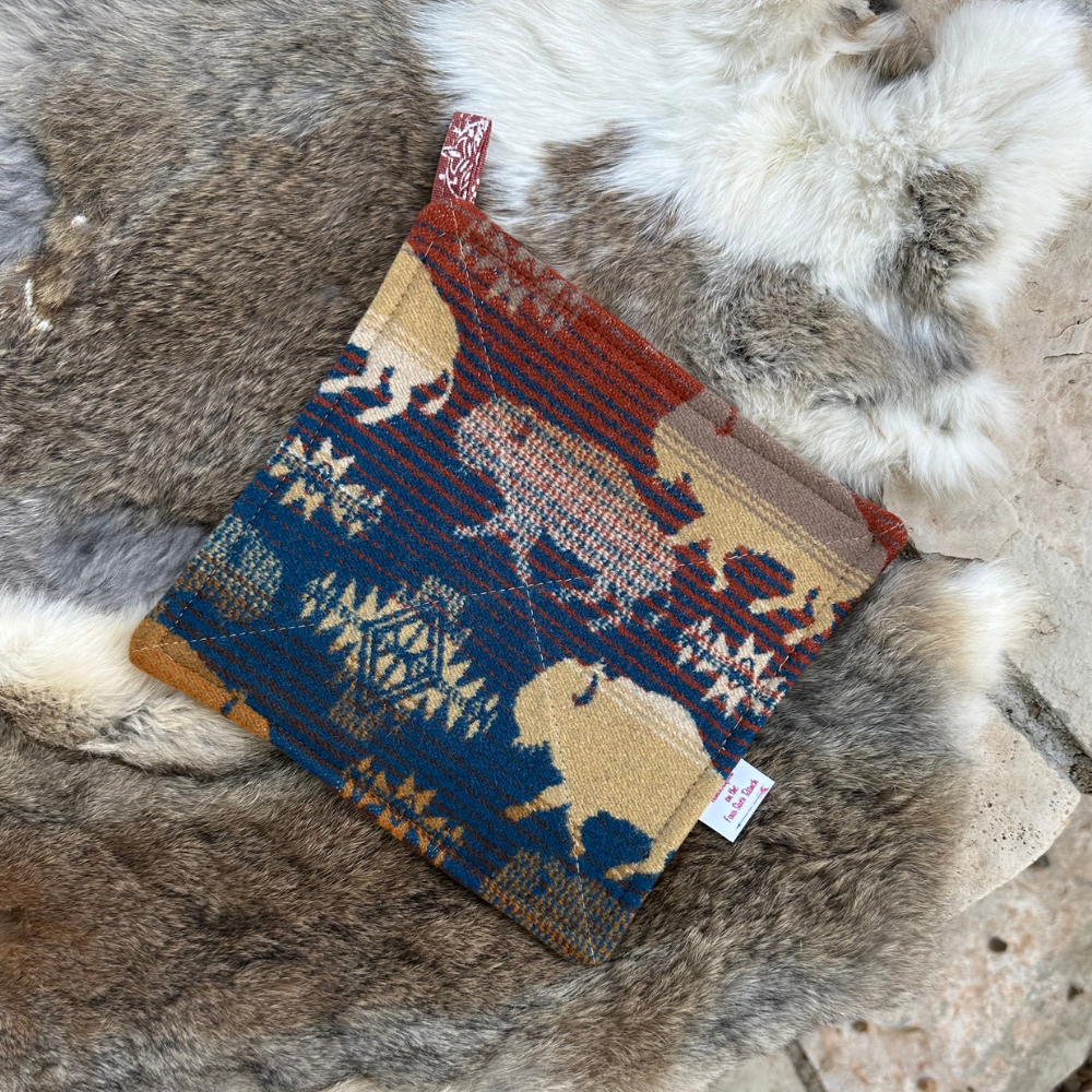 Land of the Buffalo #3 Hot Pad