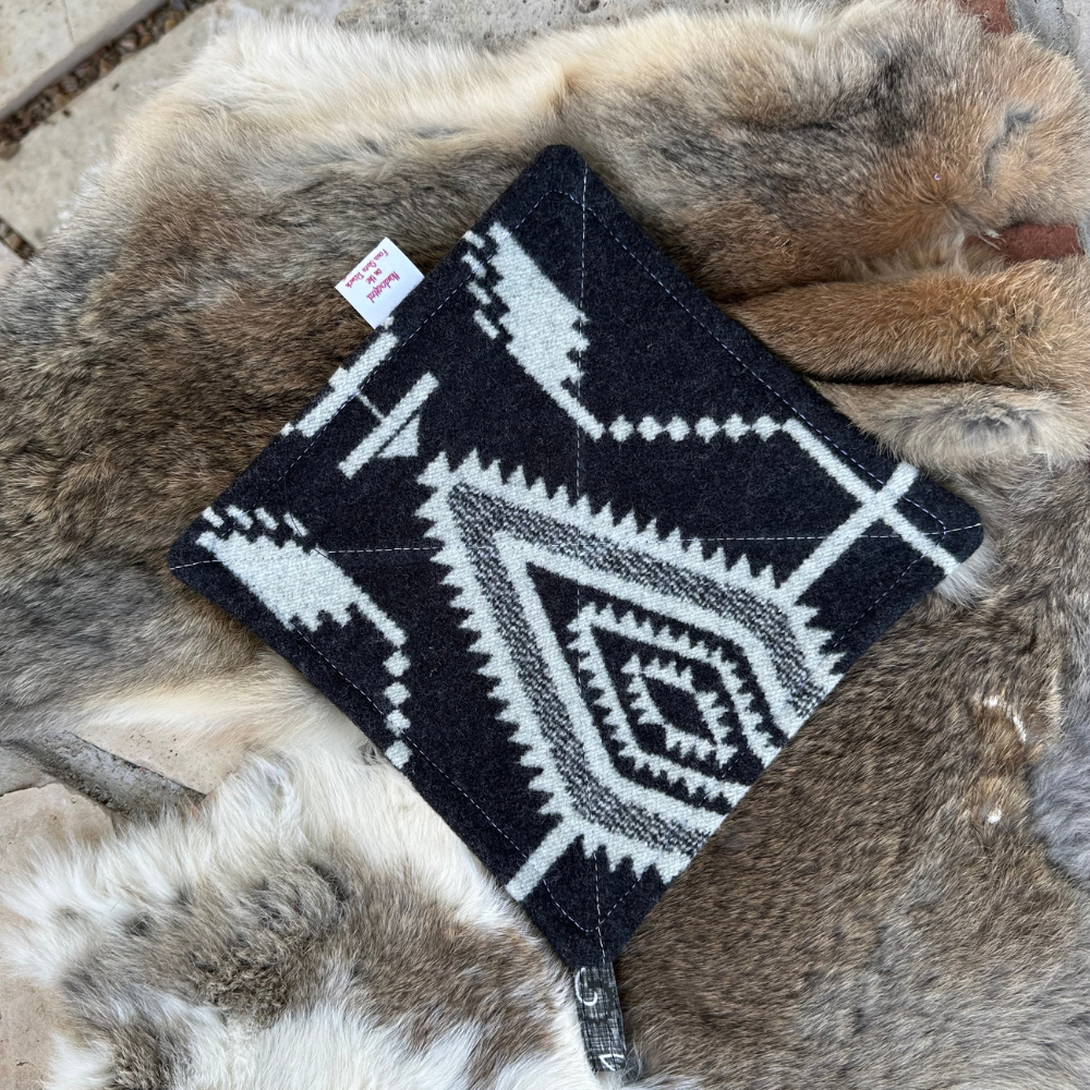 Aztec Black #2 Hot Pad
