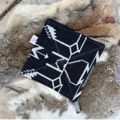 Aztec Black #3 Hot Pad