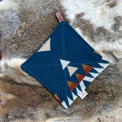 Navy Design #2 Hot Pad