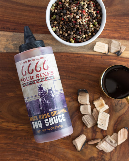 Four Sixes Wagon Boss Original BBQ Sauce