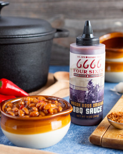 Four Sixes Wagon Boss Original BBQ Sauce