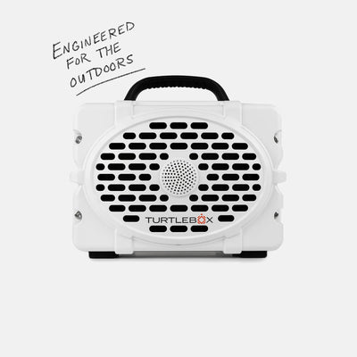 6666 Branded Turtlebox Bluetooth Speaker-White