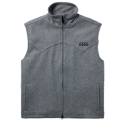 Schaefer Men's Charcoal Wool Arena Vest