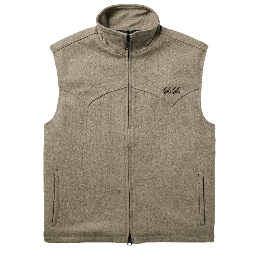 Schaefer Outfitter Men's Taupe Wool Arena Vest
