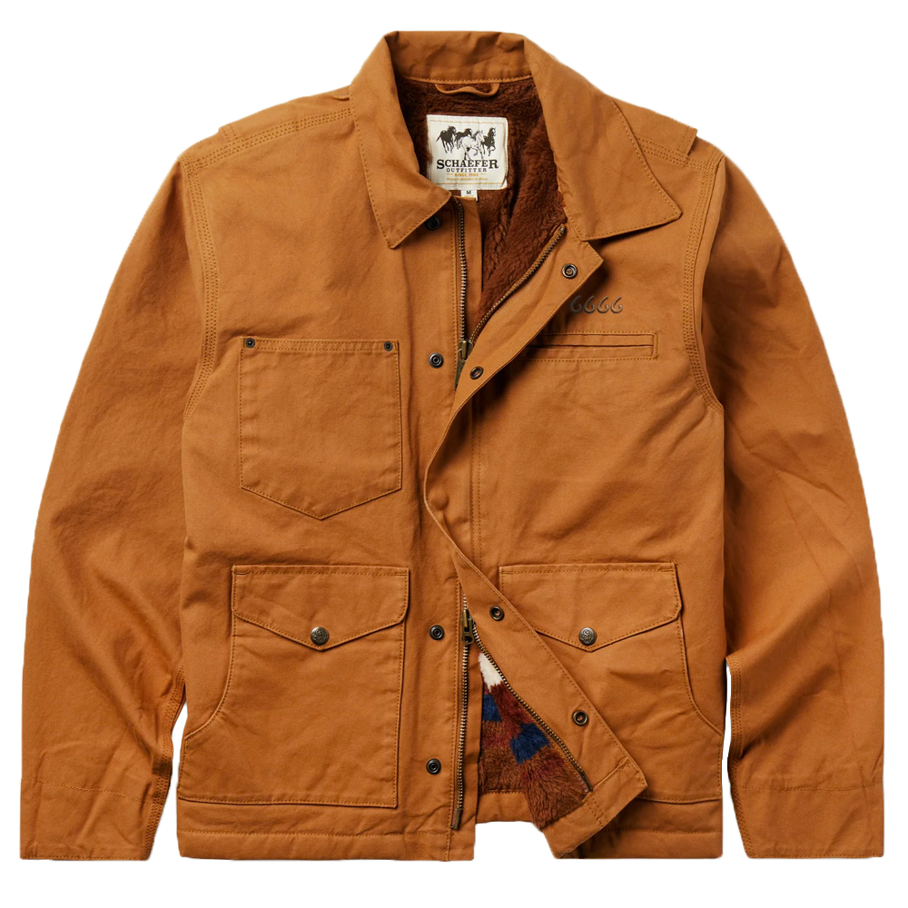 Lined canvas jacket best sale