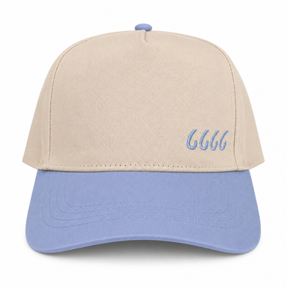 5 Panel Cotton Two-Tone Cap