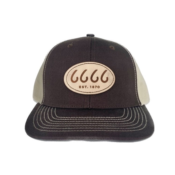 Gameguard Leather Patch Trucker Chocolate/Stone