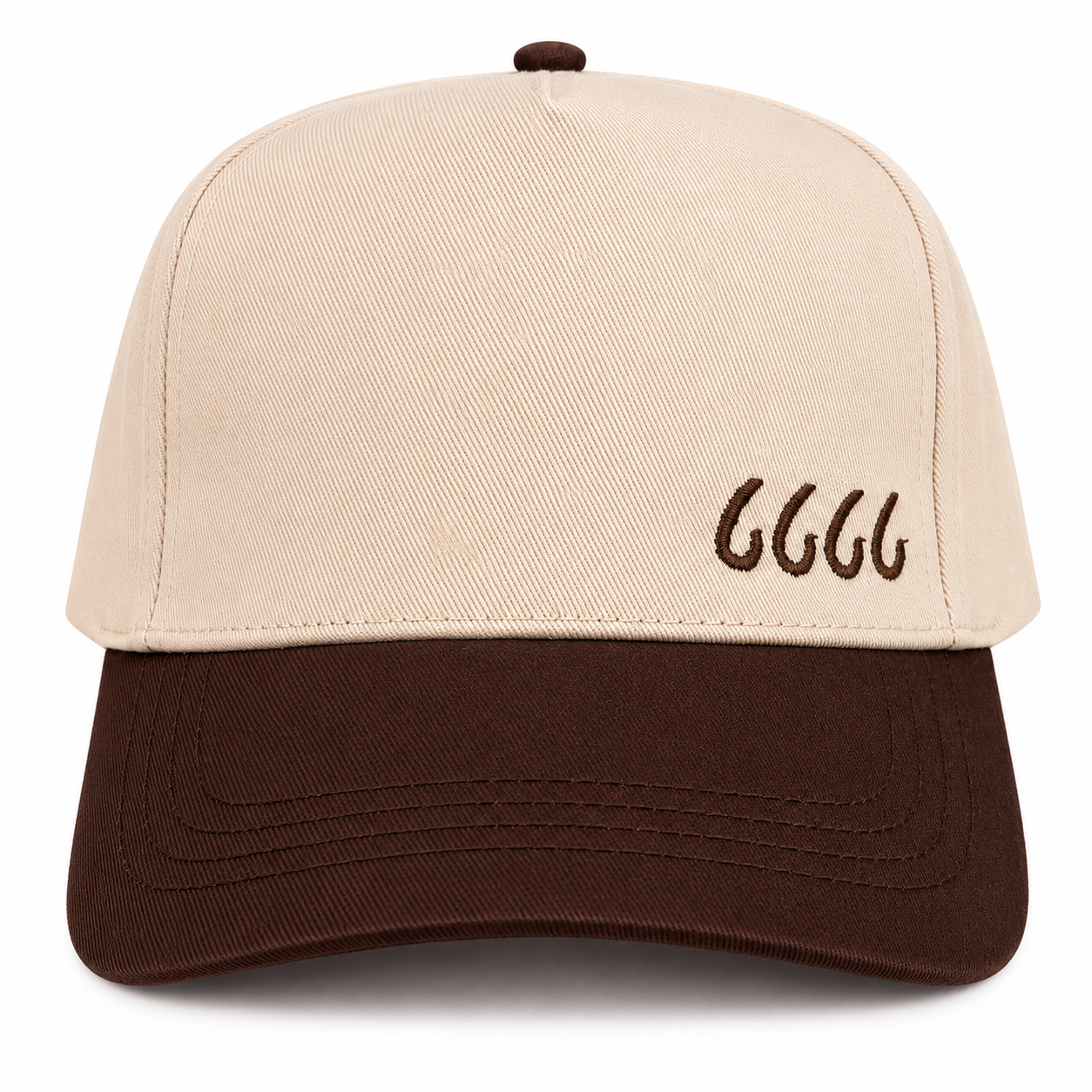 5 Panel Cotton Two-Tone Cap