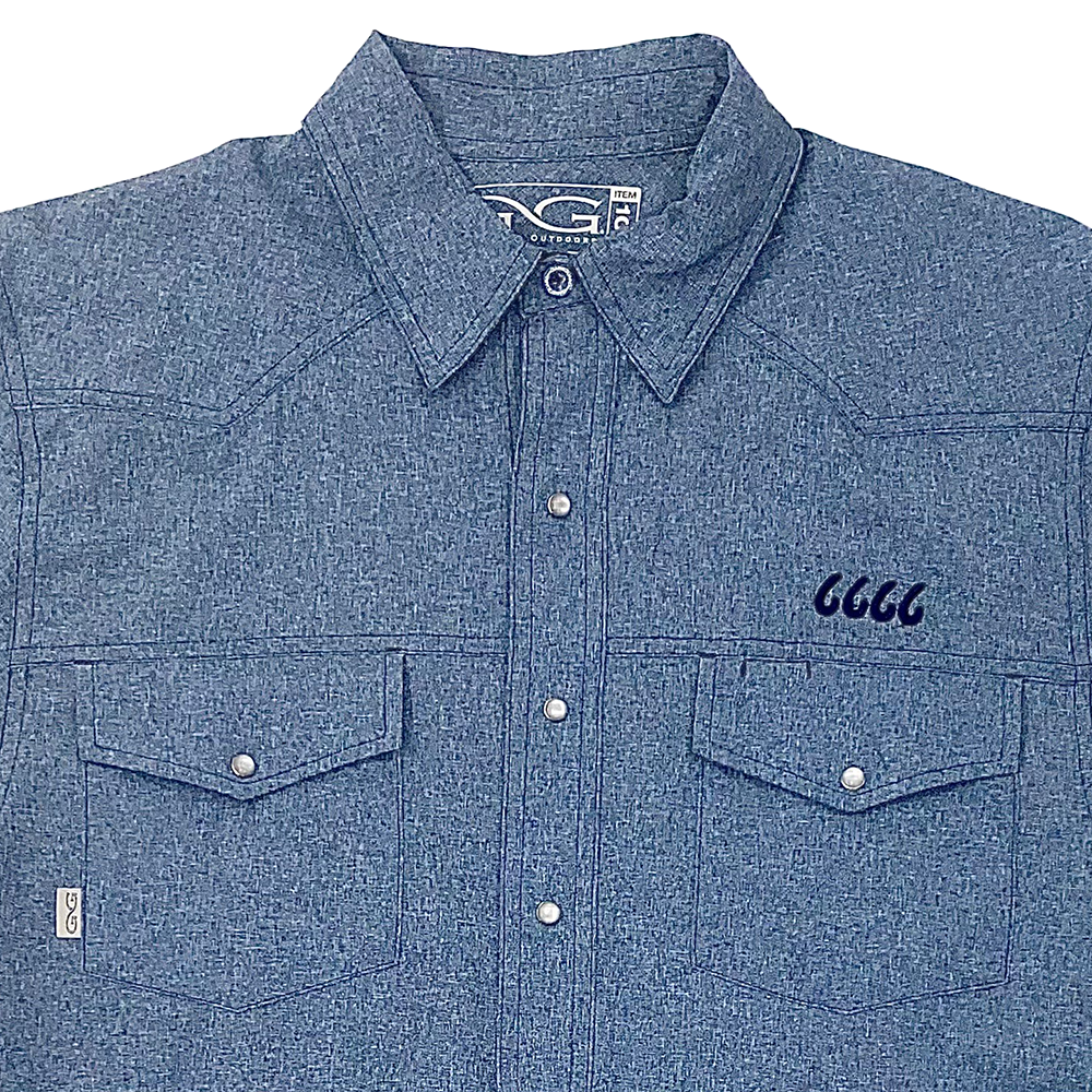 GG Deep Water LS Pearl Snap Shirt – Shop 6666 Ranch
