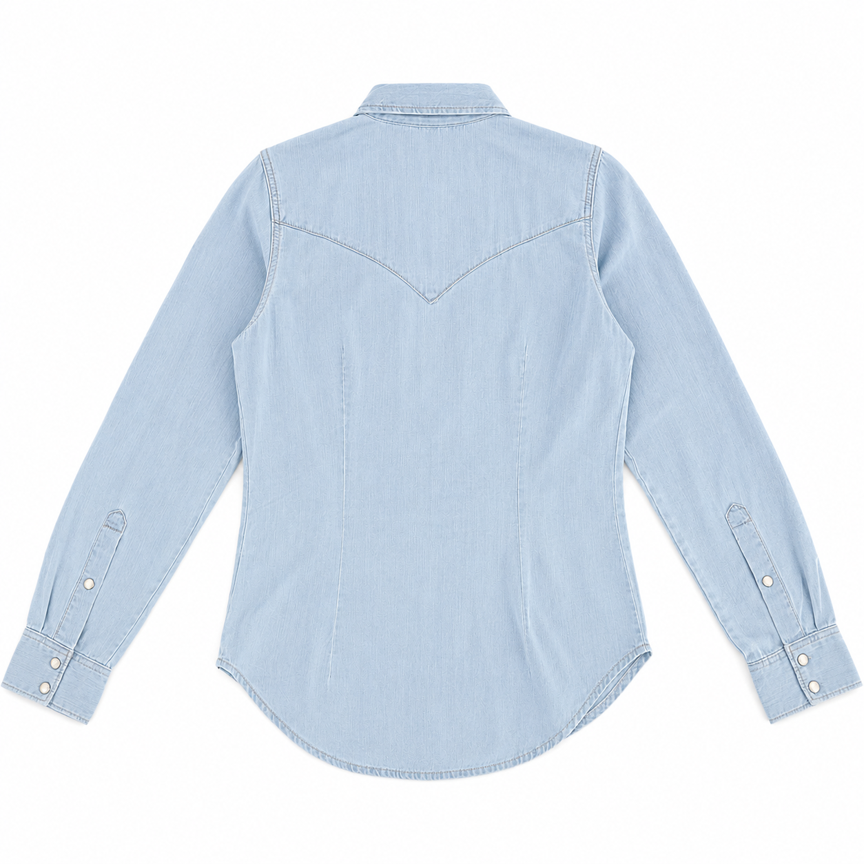 Wrangler Women's Western Snap Denim Shirt