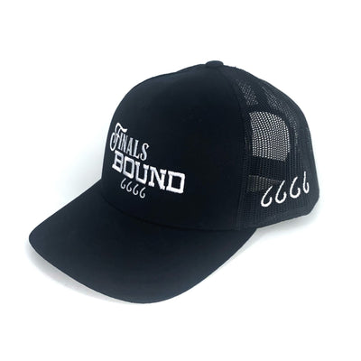 Finals Bound Stallion Cap-Black/Black