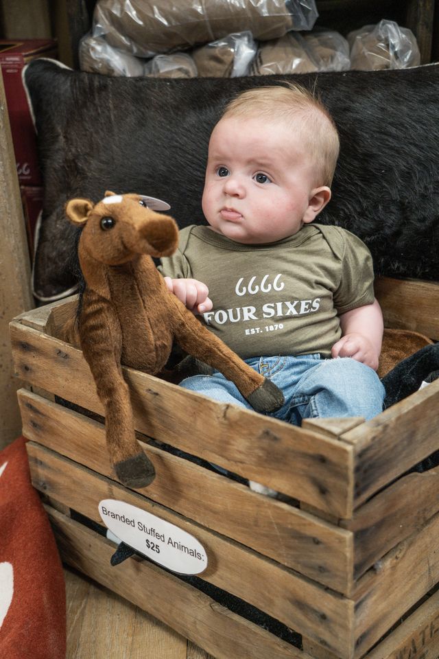 6666 Branded Quarter Horse Stuffed Animal