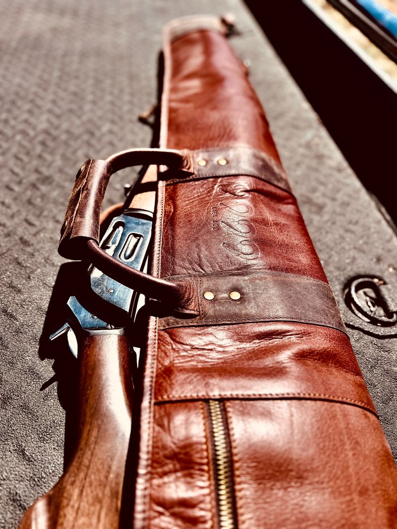 Leather Gun Case
