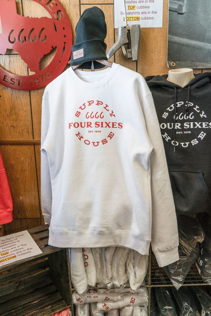 *SALE* Supply House Crewneck Sweatshirt-White