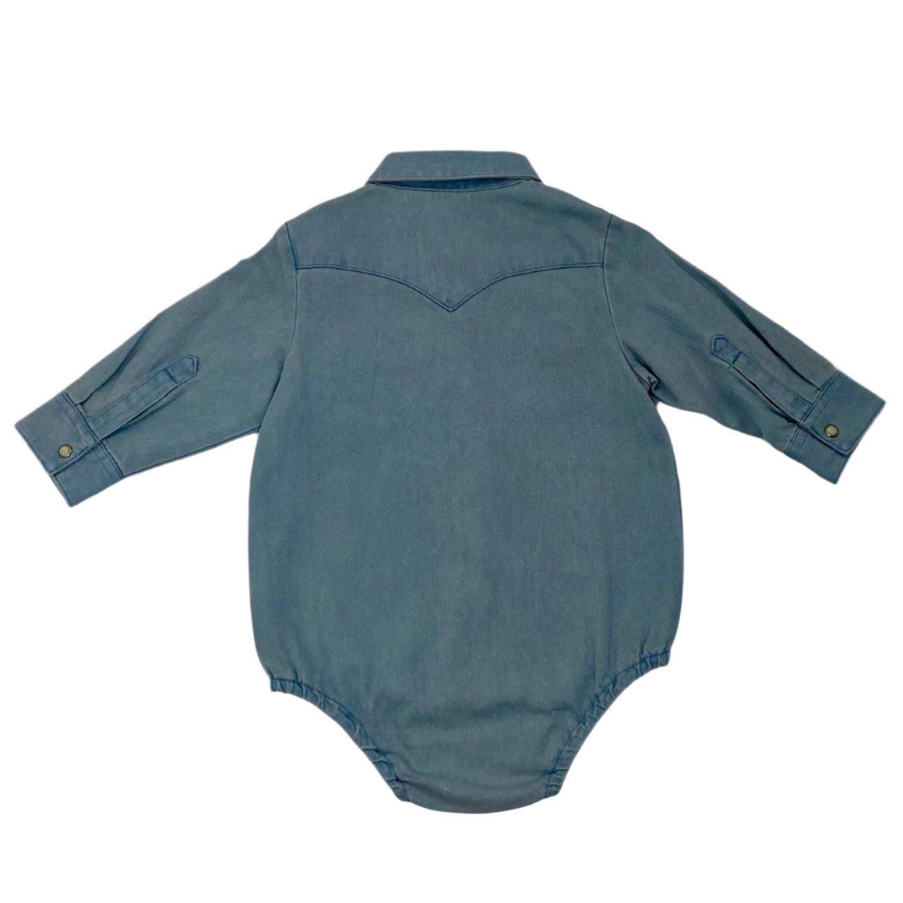Wrangler Denim Baby Bodysuit-Long Sleeve