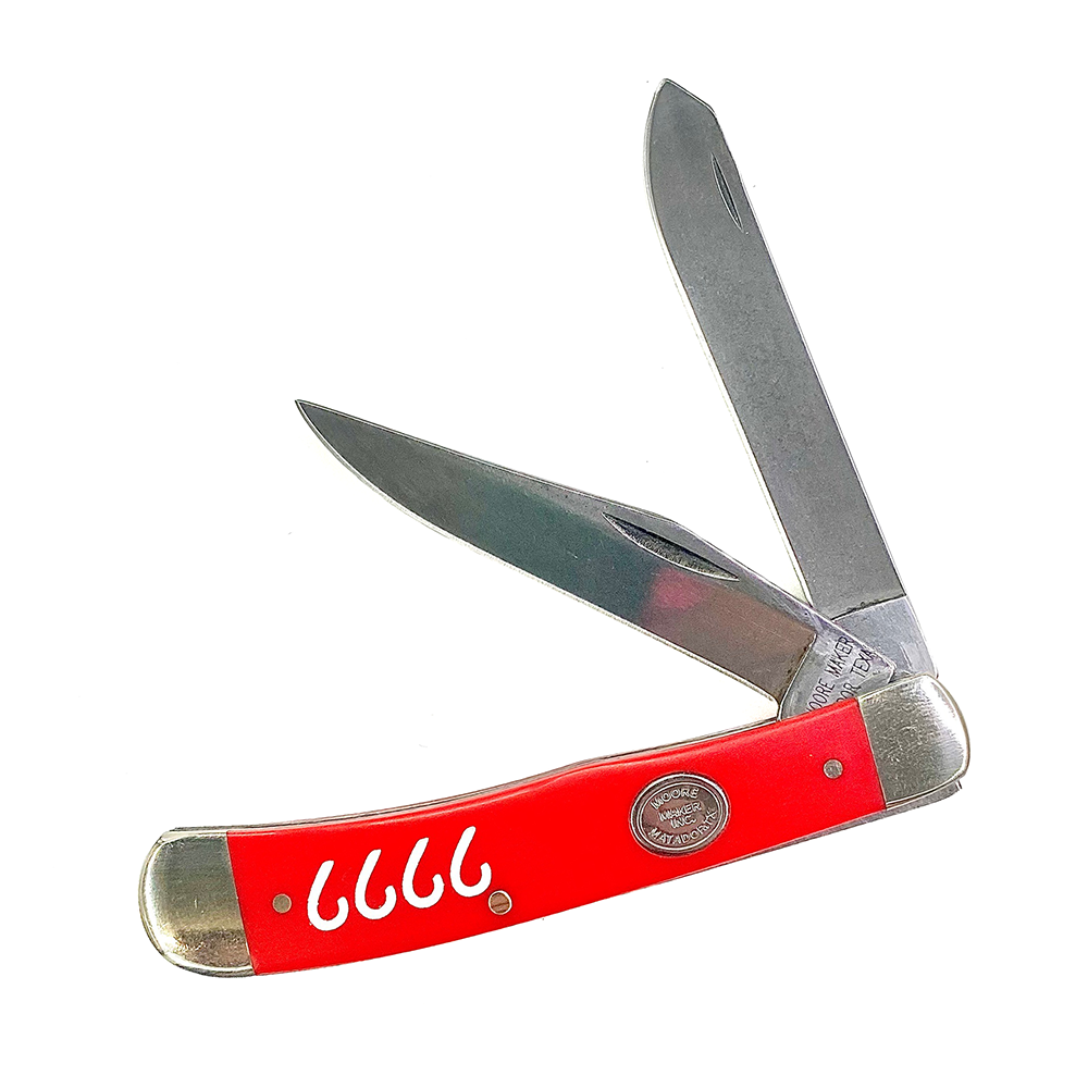Four Sixes Red Moore Maker -  4 1/8"