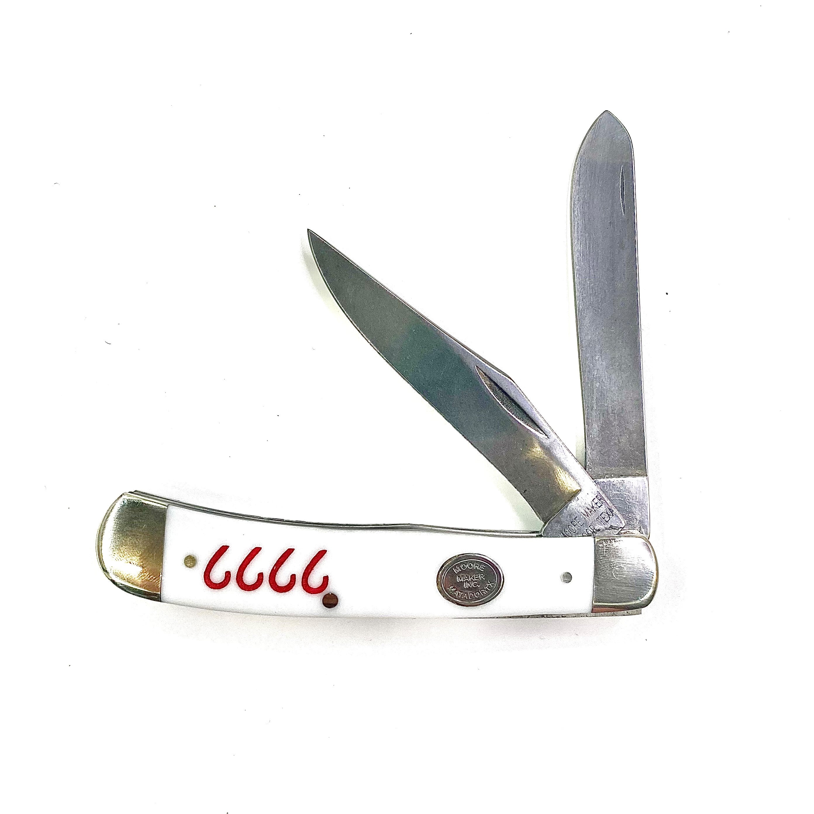 Four Sixes White Moore Maker -  4 1/8"