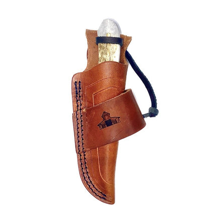 Silver Stag Whitetail Caper with Sheath - WC3000