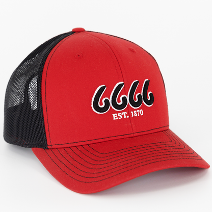 Red/Black Richardson 112 Trucker
