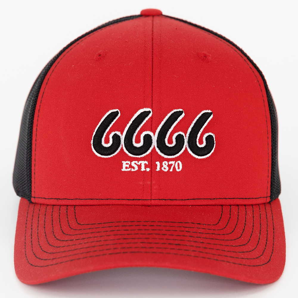 Red/Black Richardson 112 Trucker