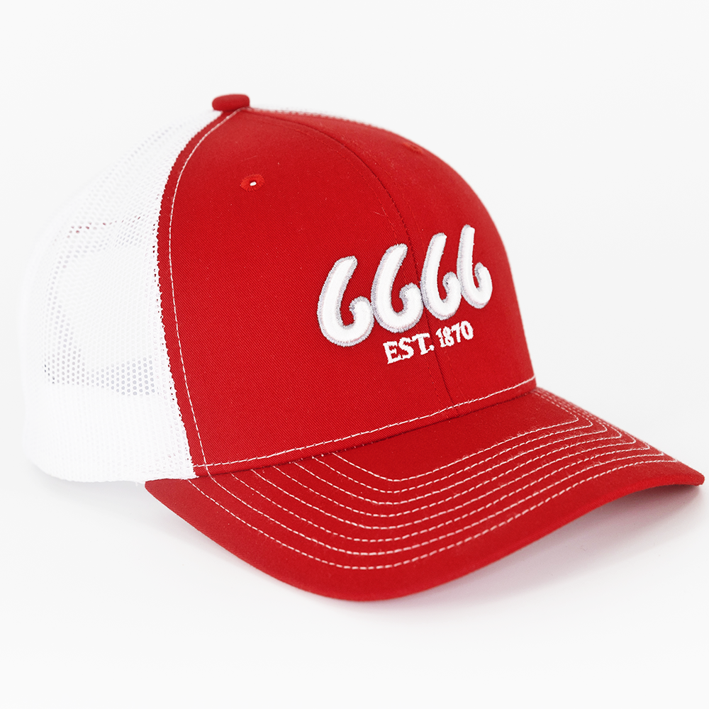Red/White Richardson 112 Trucker