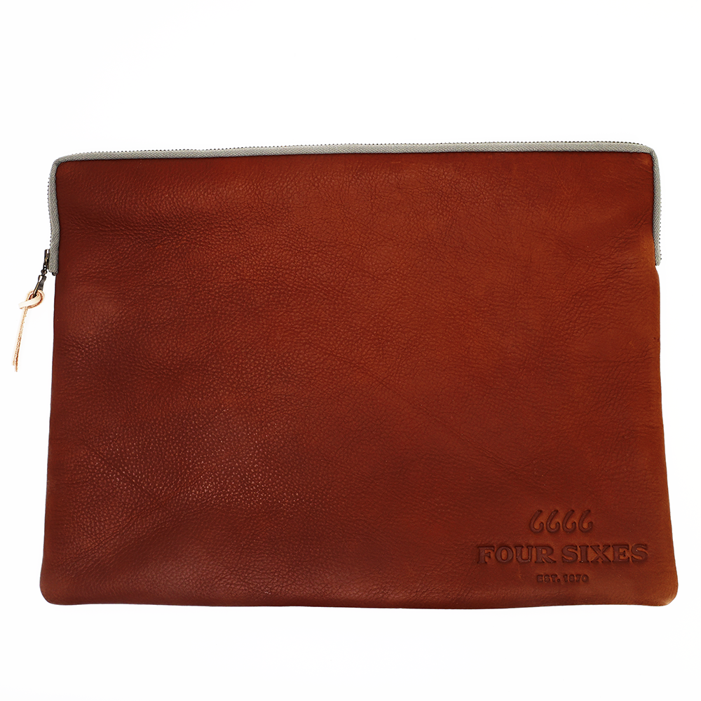 Four Sixes Leather Tech Sleeve-Laptop