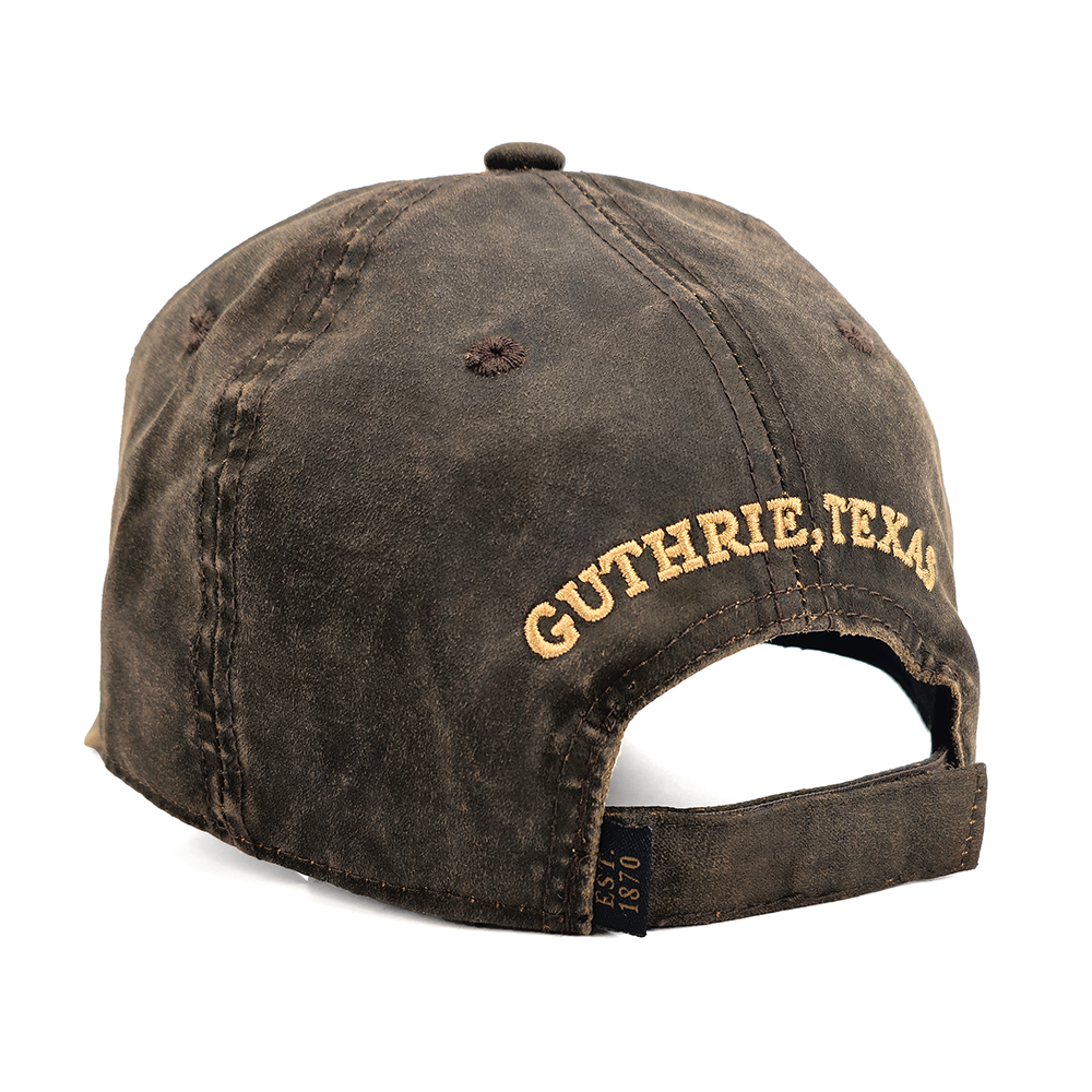 Brown Heavy Washed Cap