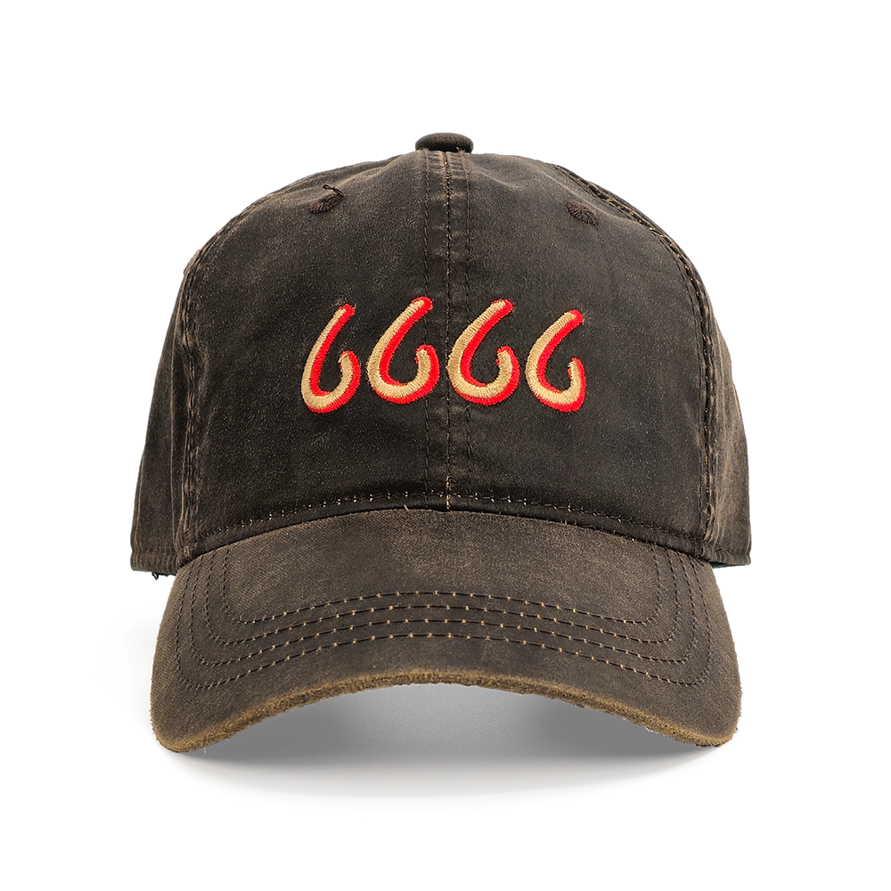 Brown Heavy Washed Cap