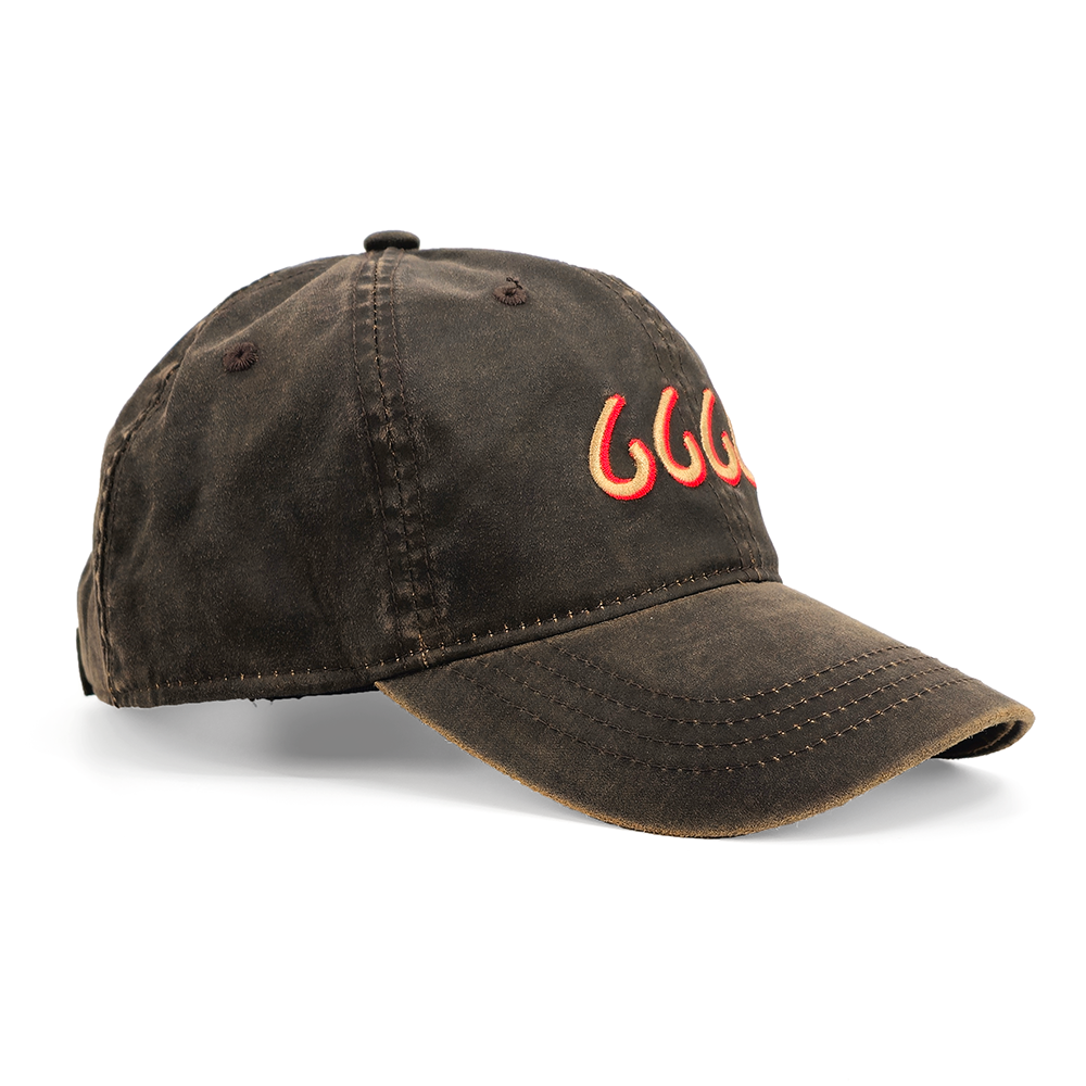 Brown Heavy Washed Cap