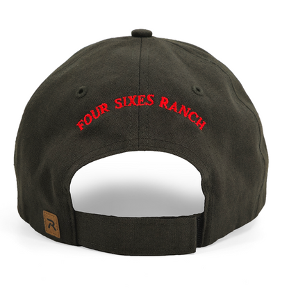 Canvas Duck Cloth Cap Dark Olive