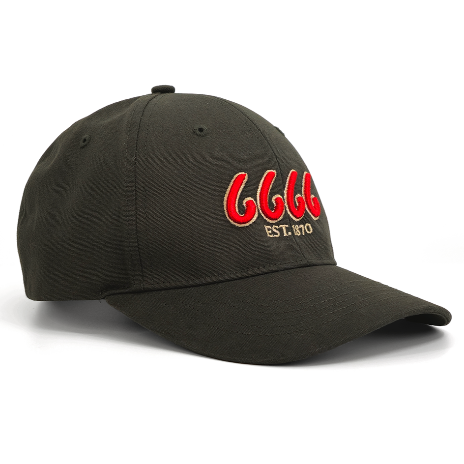 Canvas Duck Cloth Cap Dark Olive