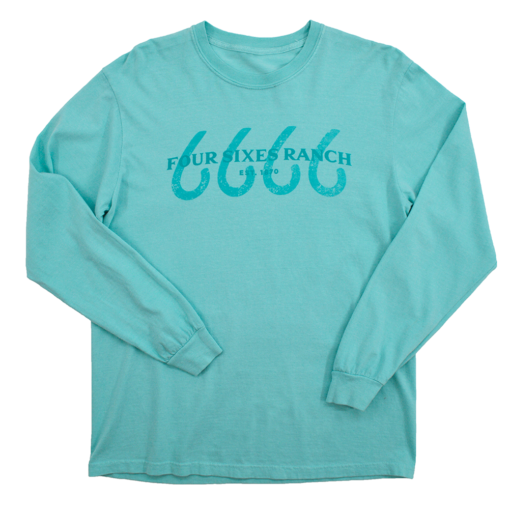 Brands with a Background Long Sleeve - Chalky Mint
