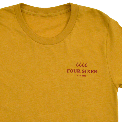Mustard Horseshoe Gear & Goods T-shirt