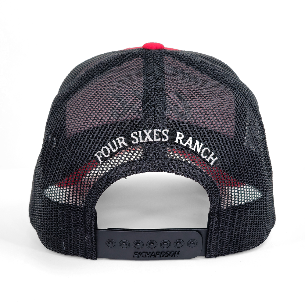 Red/Black Richardson 112 Trucker