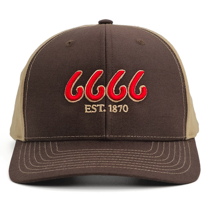 Solid Twill Cap Brown/Khaki