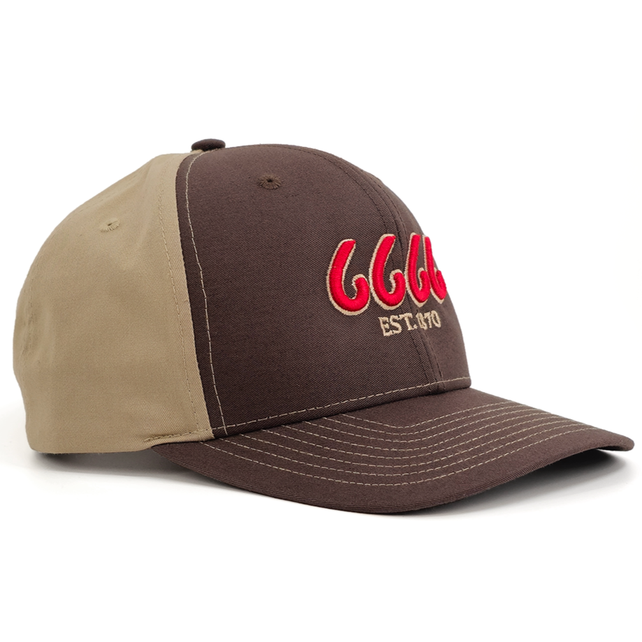 Solid Twill Cap Brown/Khaki