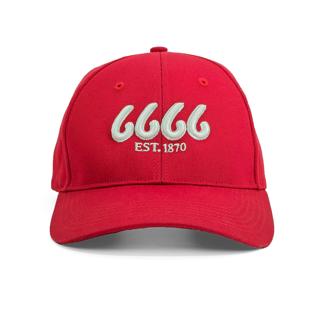 Solid Twill Structured Cap Red – Shop 6666 Ranch